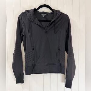 Athleta Venice Moto Quarter-Zip Hoodie